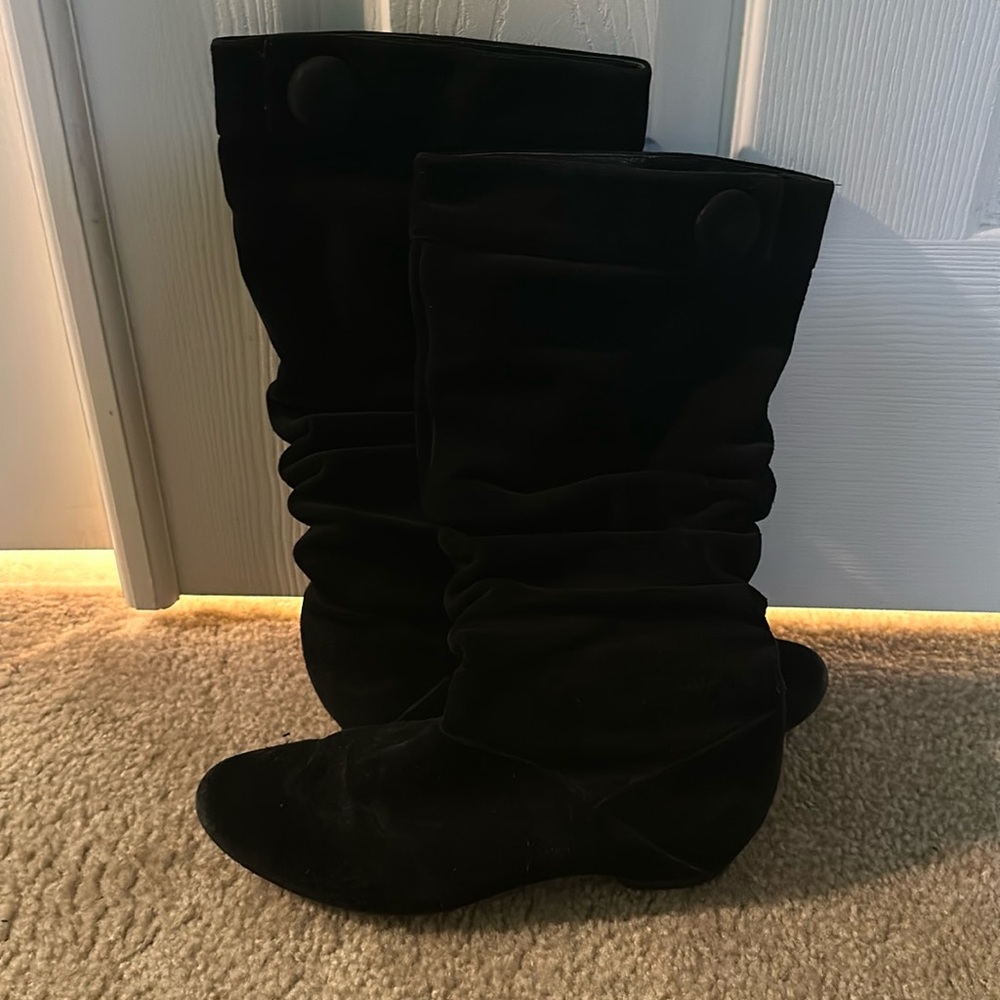 Kenneth Cole Reaction size 6 slouchy s suede boots